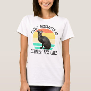 コーンシックスロックス猫に気を取られやすい Tシャツ
