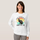 コーンシックスロックス猫に気を取られやすい Tシャツ (正面フル)