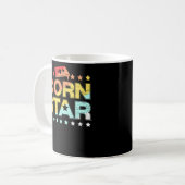 コーンスターのコーンホールプレイヤーおもしろい コーヒーマグカップ (正面左)