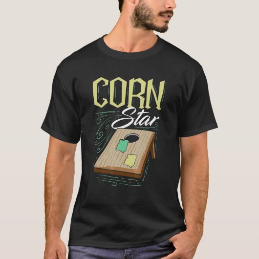 コーンスターコーンホールプレイヤー Tシャツ (正面)
