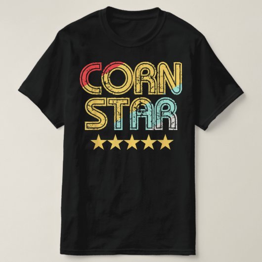 コーンスターチームコーンホール Tシャツ (デザイン正面)