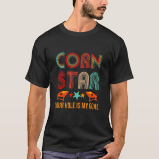コーンスターユアホールは私のゴールトーナメントコーンホール Tシャツ
