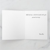 コーンスネークピンク花グリーン カード (内部)