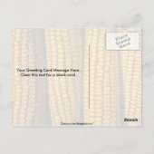 コーンテクスチャ ポストカード (裏面)