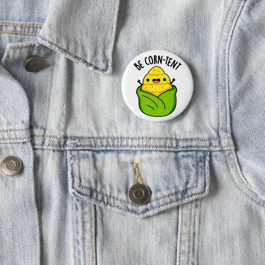 コーンテントコーンおもしろいプン 缶バッジ (インサイチュ)