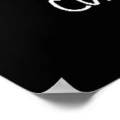 コーントリーシンガーおもしろいコーンプンダークBG ポスター (角)