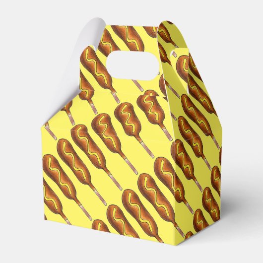 コーンドッグコーンドッグカーニバル州フェアフードストール フェイバーボックス (裏面サイド)