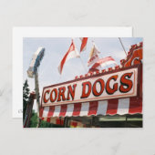 コーンドッグ ポストカード (正面/裏面)