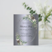 コーンパインシルバークリスマスパーティの招待状 (スタンド正面)