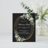 コーンパインブラック金ゴールドクリスマスパーティの招待状 (スタンド正面)