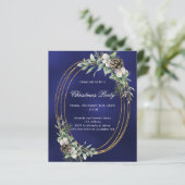 コーンパイン緑のブルークリスマスパーティの招待状 (スタンド正面)