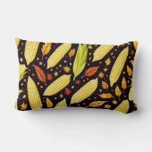 コーンパターンハーベストデイオータムデコール ランバークッション (裏面)