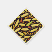 コーンパターンハーベストデー秋 スタンダードカクテルナプキン (角)