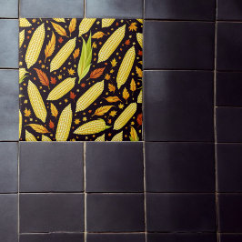 コーンパターンハーベストデー秋 タイル