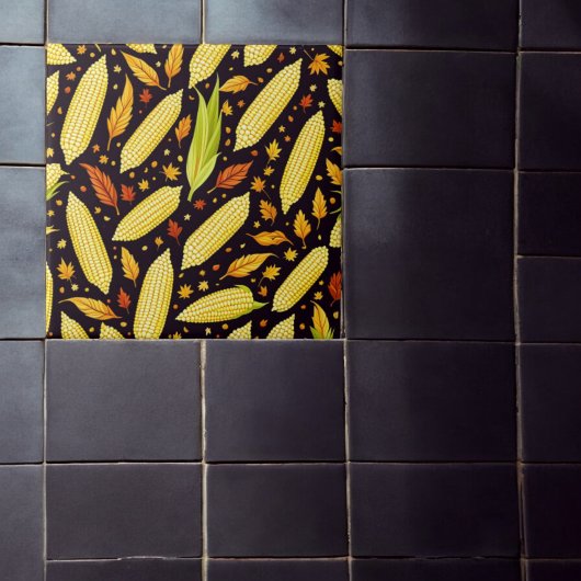 コーンパターンハーベストデー秋 タイル