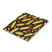 コーンパターンハーベストデー秋 タイル (側面)