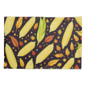 コーンパターンハーベストデー秋 枕カバー (裏面)