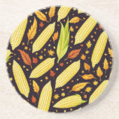 コーンパターン ハーベストデー オータムコースター コースター (正面)