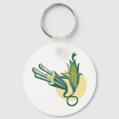 コーンパワー電気野菜 キーホルダー (裏面)