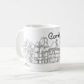 コーンヒル城 スコットランド コーヒーマグカップ (正面左)