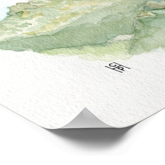 コーンピークポスター ポスター (角)