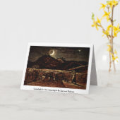 コーンフィールドインムーンライトバイサミュエル·パーマー カード (黄色い花)