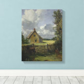 コーンフィールドコテージ, 1833 キャンバスプリント (インサイチュ (ウッドフロア))