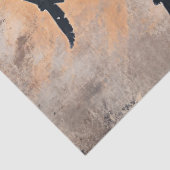 コーンフィールド白熱［赤熱］光を放つデコパージュの目を使ったかかし 薄葉紙 (詳細)