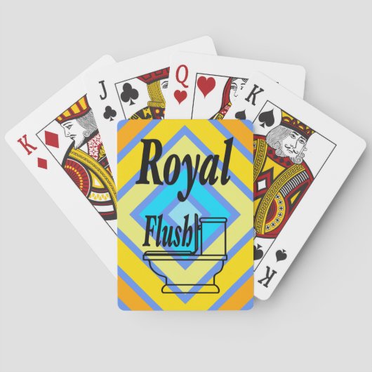 コーンフラワーの調和のとれたカラー角度付きラインアート トランプ (裏面)