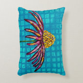 コーンフラワーアクセント枕 アクセントクッション (正面(垂直))