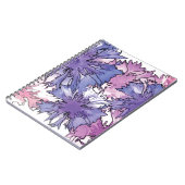 コーンフラワーコラージュ ノートブック (左側)