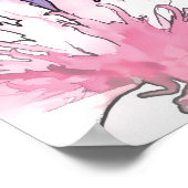 コーンフラワーコラージュ ポスター (角)