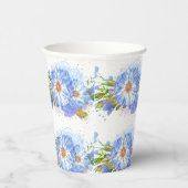 コーンフラワーズ ブライダルシャワー 紙コップ (右)