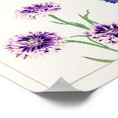 コーンフラワーバイタニガミ湖南 ポスター (角)