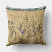 コーンフラワーフィールド クッション (裏面)