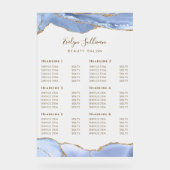 コーンフラワーブルーゲート価格表 アクリルサイン (正面)