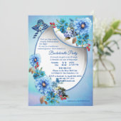 コーンフラワーブルーズインウォーターバチェロレッテ 招待状 (スタンド正面)