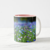 コーンフラワーブルーマグ ツートーンマグカップ (正面右)