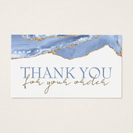 コーンフラワーブルー感謝していアゲート割引カード