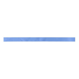 コーンフラワーブルー無地のカラー サテンリボン