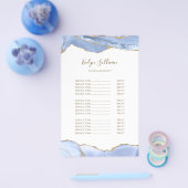 コーンフラワーブルー瑪瑙の価格表フライヤー チラシ (シングル)