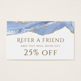 コーンフラワーブルー瑪瑙の紹介カード