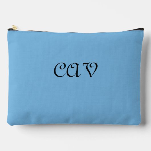 コーンフラワーブルー アクセサリーポーチ (正面)