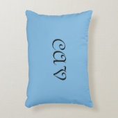 コーンフラワーブルー アクセントクッション (正面(垂直))