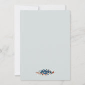 コーンフラワーブルー&コ結婚ッパー 招待状 (裏面)