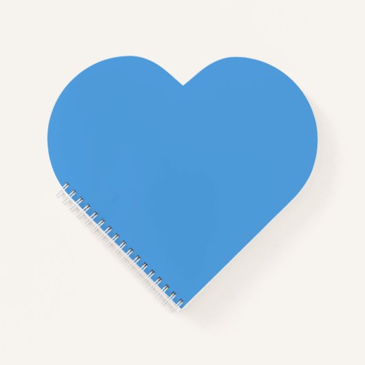 コーンフラワーブルー ノートブック (正面)