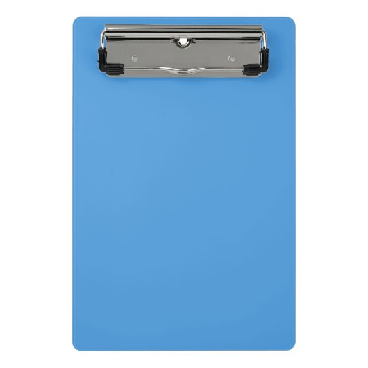 コーンフラワーブルー ミニクリップボード (正面)
