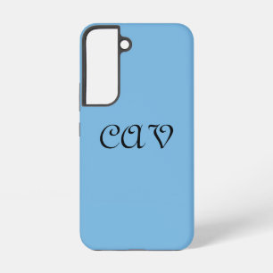 コーンフラワーブルー SAMSUNG GALAXY S22ケース