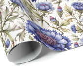コーンフラワーラッピング紙 ラッピングペーパー (ロールコーナー)