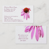 コーンフラワー名刺 名刺 (正面/裏面)